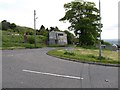 The junction of  Hannahstown Hill with the B38 (Upper Springfield Road)