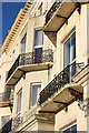 Balcony detail at Warrior Square