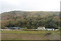 Across the fields to Bwlchgwyn