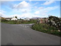 The junction of Ballyveaghmore Road and Sabbath Hill