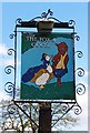 The Fox & Goose (2) - sign, Farmers Way, Westlands, Droitwich Spa