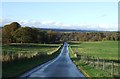 NY5662 : Lane towards Naworth Castle and Lanercost by JThomas