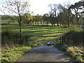 Field entrance off the A69