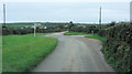 SW7524 : Unnamed crossroads west of Tregonwell Farm by Stuart Logan