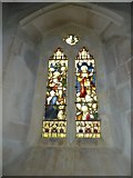 SY5889 : St Michael and All Angels, Little Bredy: window (8) by Basher Eyre