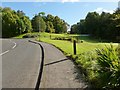 Road leading into Beechwood and Wheatcroft