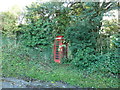 Paint saving location for telephone box