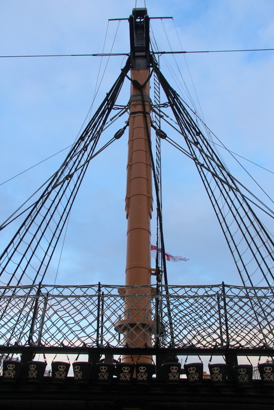 Mast, HMS Victory, Portsmouth Historic... © Christine Matthews ...