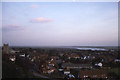 TM4249 : Orford: view of the town from the castle by Christopher Hilton