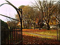 Gate to Colliston park from Barhill