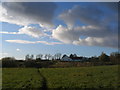 Bridleway approaching Oak Bank Farm