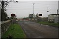 NU1530 : Lucker level crossing on the ECML by roger geach