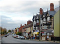 Housing and shops in Netherton, Dudley