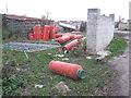 Abandoned gas cylinders