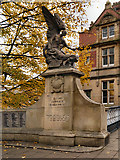 SJ9698 : Angel with Sailor, Stalybridge War Memorial by David Dixon