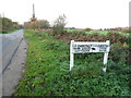 Sign to Chestnut Farm on Old Common Road