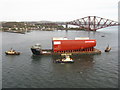 NT1279 : View from the Forth Road Bridge by M J Richardson
