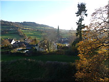 SO4024 : Part of Grosmont from the castle by Jeremy Bolwell