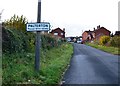 Entering Palterton from the east