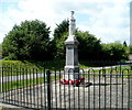 Relocated Trelewis War Memorial