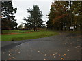 Roads through Burrhill Golf Club