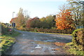 Junction of Causeway Bank Lane and A1104