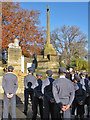 Remembrance service, Malton, 2012