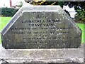 Inscribed stone, Lisnaskea Famine Graveyard
