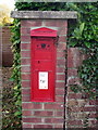 Victorian Post Box set in a brick pillar