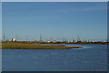 NZ5022 : RSPB Saltholme: view across to Seal Sands by Christopher Hilton
