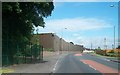The steel protection fence of Lisnaskea