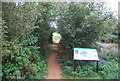 Entrance, Belstead Brook Park