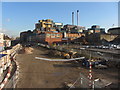 Crossrail works at Silvertown