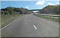 SX6694 : A30 crossed by unnamed road east of Quarry Farm by Stuart Logan