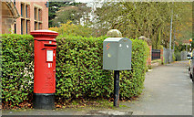 J5081 : Pillar box and drop box, Bangor by Albert Bridge