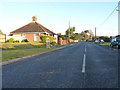 B1122 heading north out of Aldeburgh