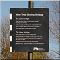 Yew Tree Swing Bridge Instructions