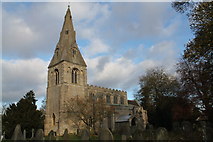 TF0246 : St Peter's church, North Rauceby by J.Hannan-Briggs