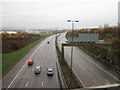 The M1 from the A61, Wakefield Road