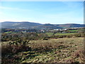 Upland overlooking Trevethin and Pontypool