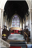 TF0246 : Chancel, St Peter's church, North Rauceby by J.Hannan-Briggs