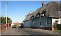 Sunday morning in Hinxton High Street