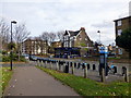 TQ3078 : London Cycle Hire Docking Station in Vauxhall Walk by PAUL FARMER