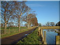 Approaching the Terregles Road