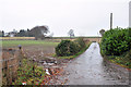 Farm road to Craighill