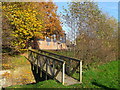 Footbridge near Bodiam Business Park