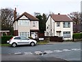 Detached houses with a view up Reinwood Avenue