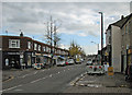 New and old street lights at Mill Road Broadway