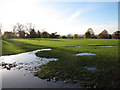 TQ4375 : Waterlogged ground by Stephen Craven