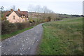 Track past Durstone Cottage